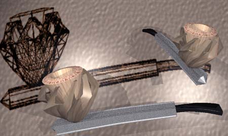 Realization of Leonardo Da Vinci's pipe